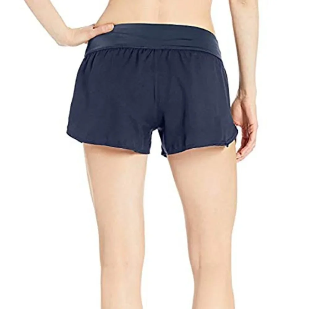 NWT - Nike Swim Blue Women's Standard Solid Element Swim Boardshort - Size L